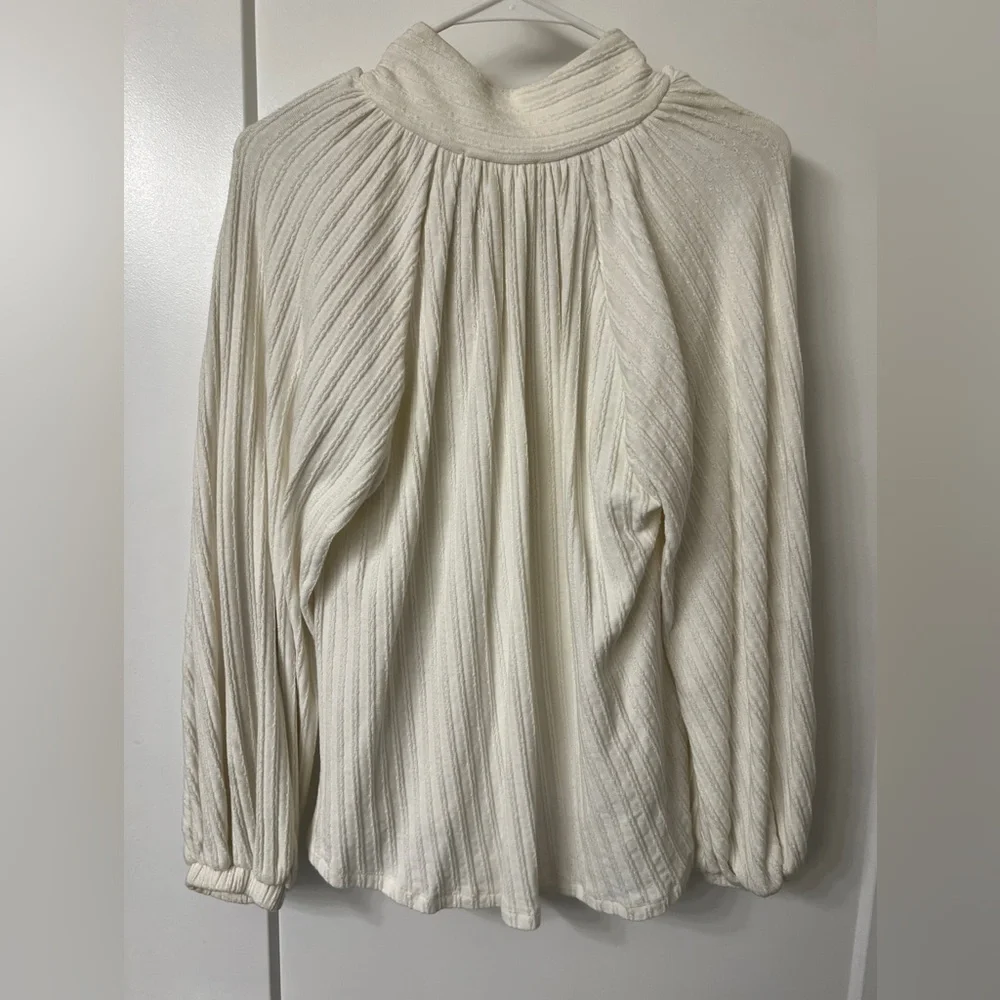 Vita Grace 100% Cotton Blouse Sweater - Picture 3 of 6